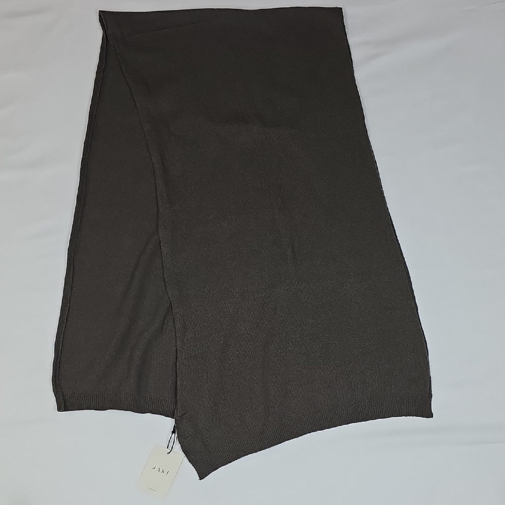 Jaki Chic Asymmetrical Black Scarver Uk Scarf